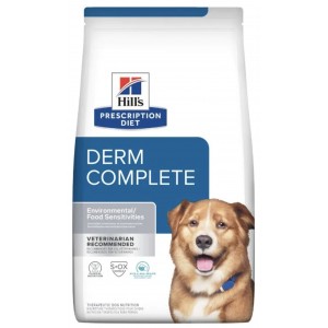 Hill's Prescription Diet Canine Dry Food - Derm Complete Original Bites14.3lbs