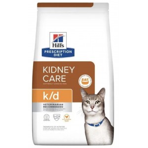 Hill's Prescription Diet Feline Dry Food - k/d with Chicken 8.5lbs
