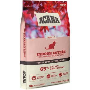 ACANA Grain Free Adult Cat Dry Food - Indoor Entrée Formula 1.8kg