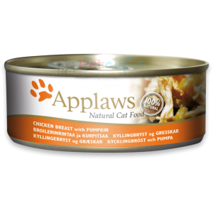 Applaws Natural Canned Cat Food - Chicken Breast with Pumpkin 156g