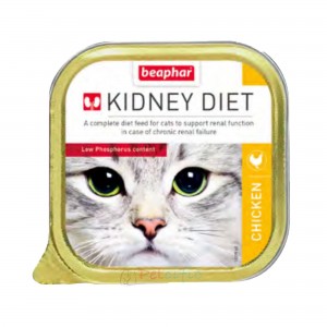 Beaphar Kidney Diet Adult Cat Canned Food - Chicken 100g