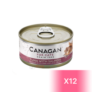 Canagan Canned Cat Food - Tuna with Salmon 75g (12 Cans)
