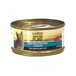 Canidae Canned Cat Food - Flake Skipjack Tuna in Gravy 70g