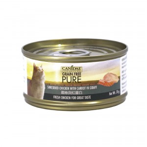 Canidae Canned Cat Food - Shredded Chicken with Carrot in Gravy 70g