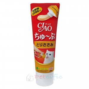 CIAO CHURU Chicken Soft Tube(40B Lactobacillus) 80g CS-153
