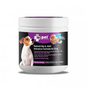 Dr.pet Natural Hip & Joint Advance Joint Formula For Dogs 120 Chews