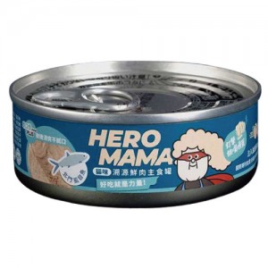 HeroMAMA Canned Cat Food - Milkfish 80g