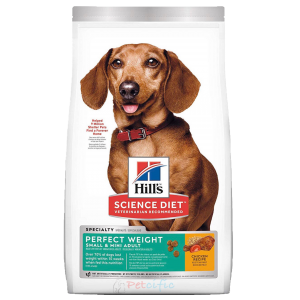 Hill's Science Diet Adult Dog Dry Food - Perfect Weight Adult Small & Mini Breed 4lbs