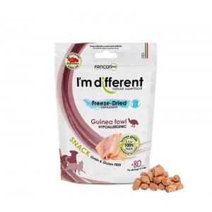 I’m different Freeze Dried Cats & Dogs Treats - Guinea Fowl 40g