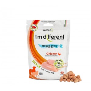 I’m different Freeze Dried Cats & Dogs Treats - Chicken 40g