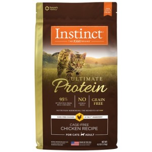 Instinct Ultimate Protein Grain Free Adult Cat Dry Food - Chicken 4lbs
