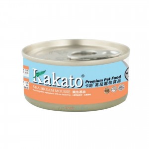 Kakato Cat and Dog Canned Food - Sea Bream Mousse 70g