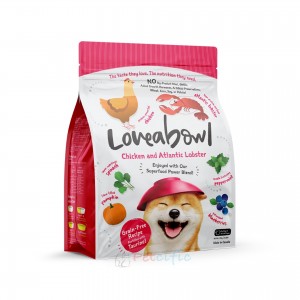Loveabowl Grain Free All Life Stages Dog Food - Chicken and Atlantic Lobster 10kg