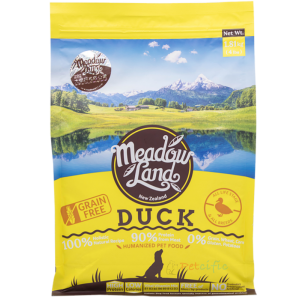 Meadowland Grain Free All Life Stages Dog Dry Food - Duck 5kg