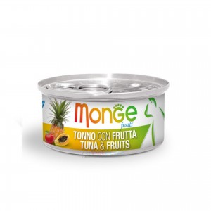 Monge Canned Cat Food - Tuna & Fruits 80g