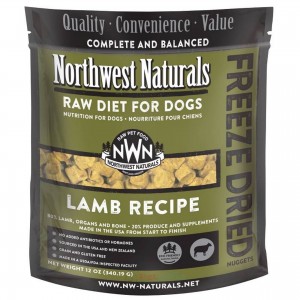 Northwest Naturals Freeze Dried All Life Stages Dog Food - Lamb Recipe 12oz