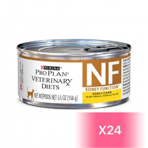 Purina Pro Plan Veterinary Diets Feline Canned Food - NF Kidney Function Early Care 156g (24 Cans)
