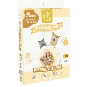 Pet Healthy Paradise Wet Dog & Cat Food - Duck with Corn Whisker & Coix Seed 120g