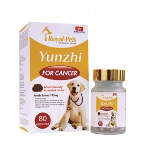Royal-Pets Canine Yunzhi For Cancer 80 Capsules	