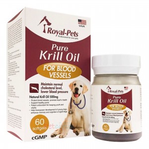 Royal-Pets Canine Pure Krill Oil 60 Softgels
