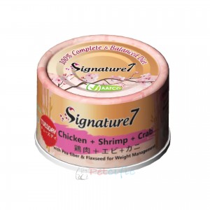 Signature7 Canned Cat Food - Chicken & Shrimp & Crab (Tuesday) 70g