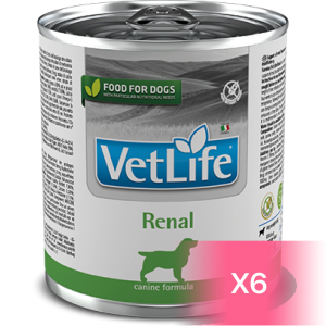 Vet Life Veterinary Diet Canine Canned Food - Renal 300g (6 Cans)