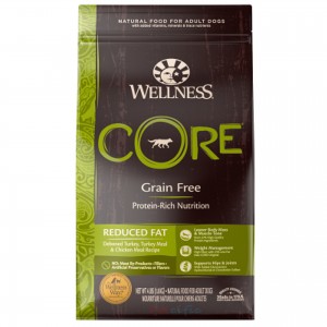 Wellness Core Grain Free Adult Dog Dry Food - Reduced Fat 12lbs 