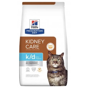Hill's Prescription Diet Feline Dry Food - k/d Early Support 4lbs