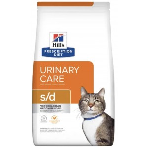 Hill's Prescription Diet Feline Dry Food - s/d 4lbs