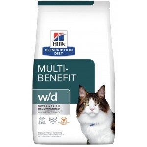 Hill's Prescription Diet Feline Dry Food - w/d 1.5kg