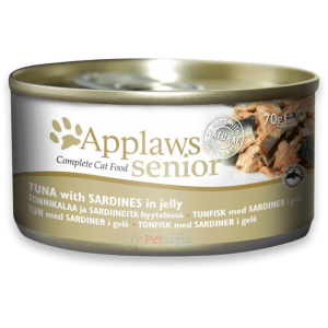 Applaws Natural Canned Cat Food - Tuna with Sardine in Jelly 70g
