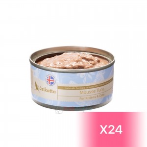 Astkatta Canned Cat Food - Tuna Mousse(For Kitten & Adult) 80g (24 Cans)