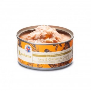 Astkatta Canned Cat Food - Tuna & Chicken & Carrot 80g