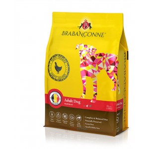 Brabanconne Grain Free Small Breed Adult Dog Dry Food - Tasty Chicken 2.5kg【EXP:12/2023】