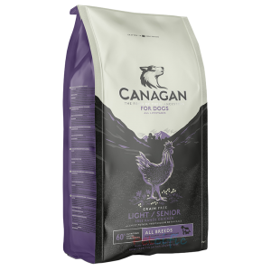 Canagan Grain Free Light / Senior Dog Dry Food - Free Run Chicken 6kg