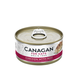 Canagan Canned Cat Food - Chicken with Beef 75g