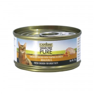 Canidae Canned Cat Food - Shredded Chicken with Pumpkin in Broth 70g