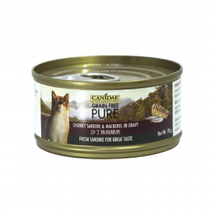 Canidae Canned Cat Food - Chunky Sardine & Mackerel in Gravy 70g