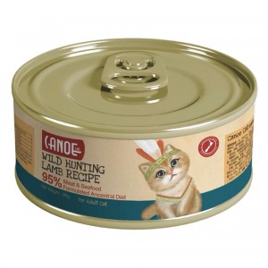 Canoe Canned Cat Food - Lamb Recipe 90g