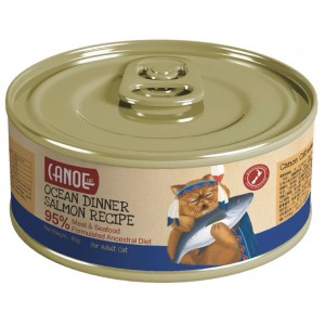 Canoe Canned Cat Food - Salmon Recipe 90g