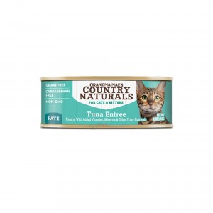 Grandma Mae's Country Naturals Canned Cat Food - Tuna Entrée 2.8oz