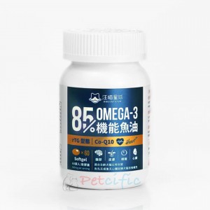 DogCatStar 85% omega-3 + Q10 60 Capsules