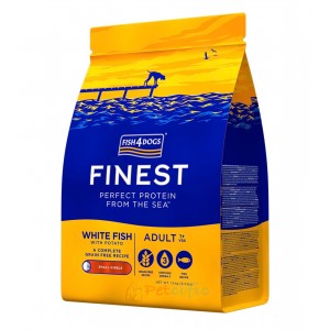 Fish4Dogs Grain Free Adult Dog Dry Food - White Fish (Small Breed) 6kg