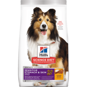 Hill's Science Diet Adult Dog Dry Food - Sensitive Stomach & Skin 4lbs
