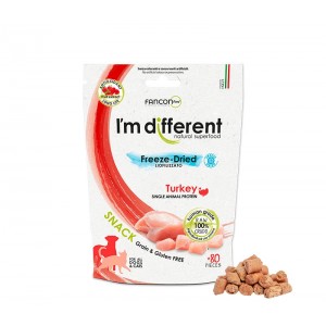 I’m different Freeze Dried Cats & Dogs Treats - Turkey 40g