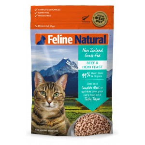 Feline Natural Freeze Dried All Life Stages Cat Food - Beef & Hoki Feast 320g