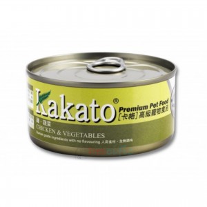 Kakato Cat and Dog Canned Food - Chicken & Vegetables 170g