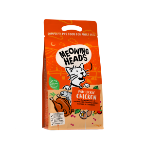 Meowing Heads Adult Cat Dry Food - Paw Lickin’ Chicken 4kg