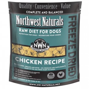 Northwest Naturals Freeze Dried All Life Stages Dog Food - Chicken Recipe 12oz