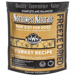 Northwest Naturals Freeze Dried All Life Stages Dog Food - Turkey Recipe 12oz